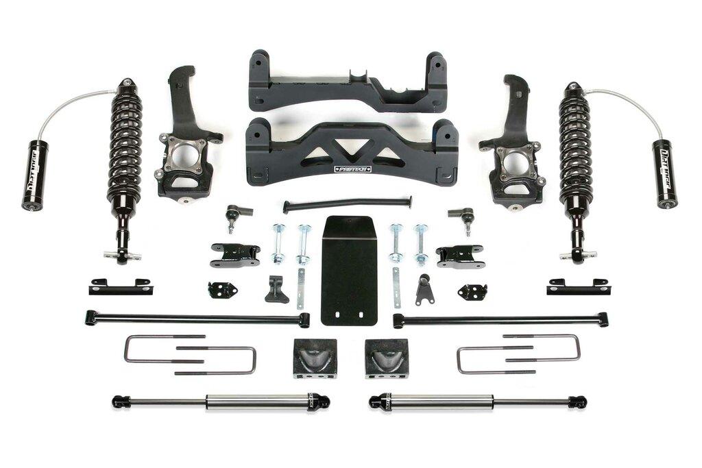 Fabtech 6" Perf Sys W/Dlss 2.5 C/O Resi & Rr Dlss 2009-13 Ford F150 4Wd (2009-2013 F-150) - K2199DL