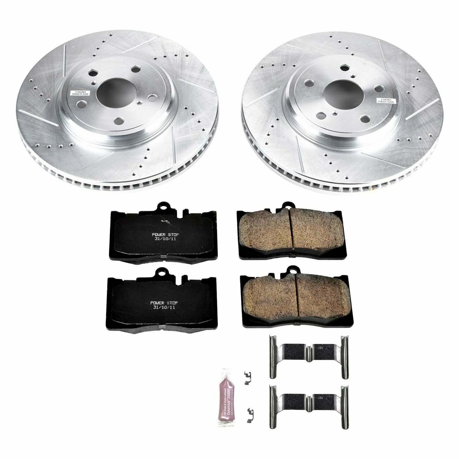 Power Stop 01-06 Lexus LS430 Front Z23 Evolution Sport Brake Kit - K2327