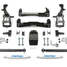 Fabtech 4" BASIC SYS W/ RR PERF SHKS 2021 FORD F150 4WD (2021 F-150 King Ranch, F-150 Lariat, F-150 Limited, F-150 Platinum, F-150 XL, F-150 XLT) - K2386