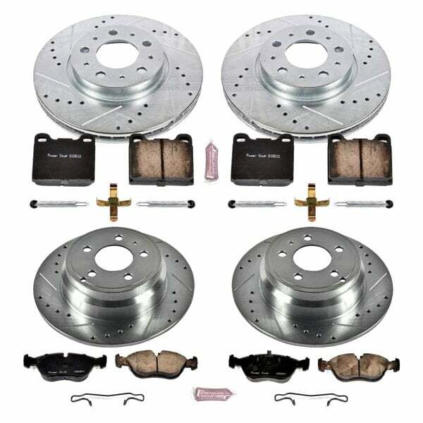 Power Stop 94-97 Volvo 850 Front & Rear Z23 Evolution Sport Brake Kit - K2728