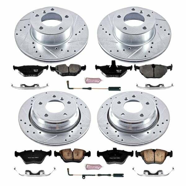 Power Stop 01-03 BMW 525i Front & Rear Z23 Evolution Sport Brake Kit - K2746