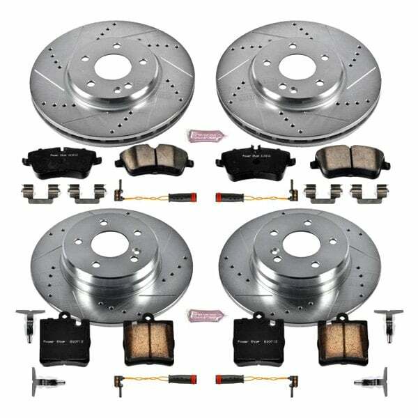 Power Stop 2003 Mercedes-Benz C230 Front & Rear Z23 Evolution Brake Kit - K2783
