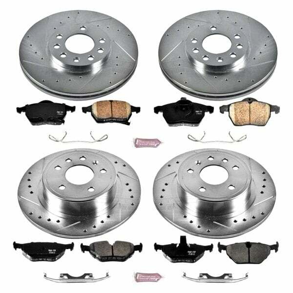 Power Stop 99-06 Saab 9-5 Front & Rear Z23 Evolution Sport Brake Kit - K2808