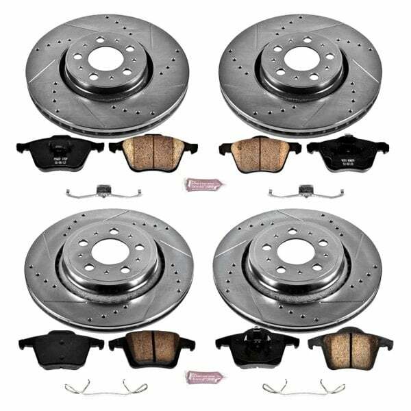 Power Stop 03-14 Volvo XC90 Front & Rear Z23 Evolution Sport Brake Kit - K2835