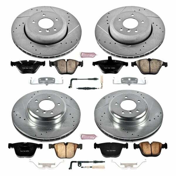 Power Stop 08-10 BMW 535i Front & Rear Z23 Evolution Sport Brake Kit - K2877