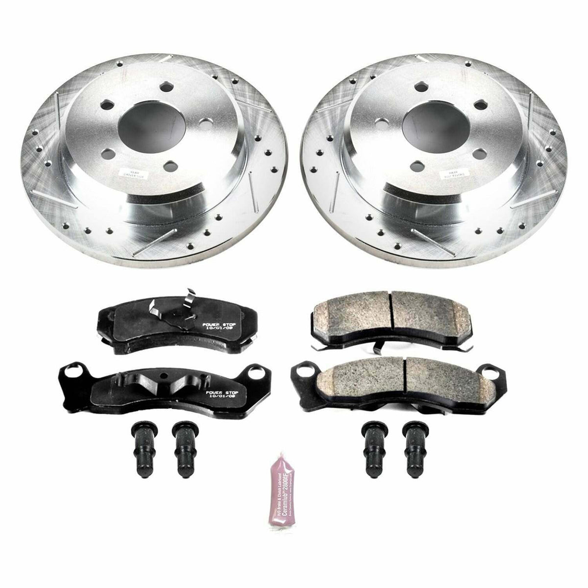 Power Stop 1993 Ford Mustang Front Z26 Street Warrior Brake Kit - K3021-26