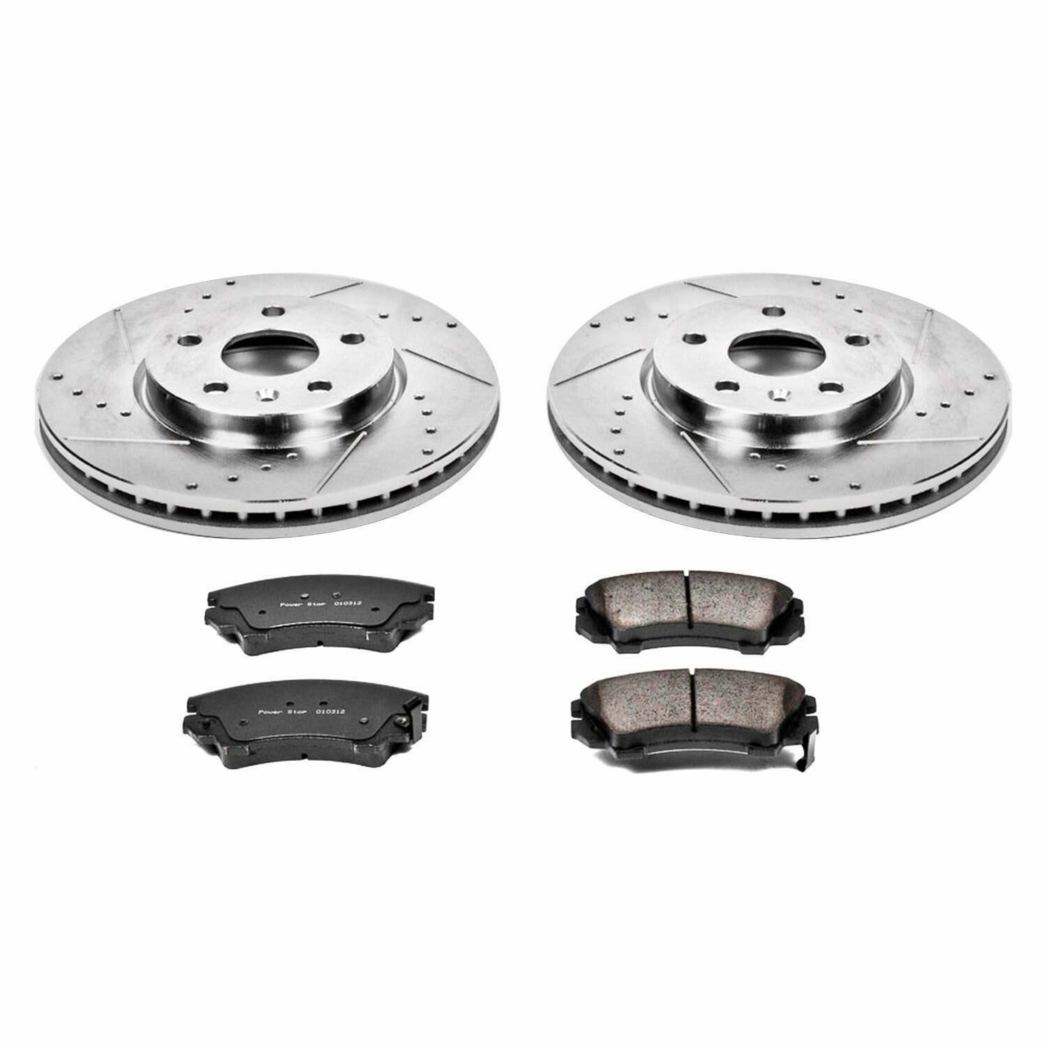 Power Stop 2017 Buick Regal Front Z26 Street Warrior Brake Kit - K3031-26