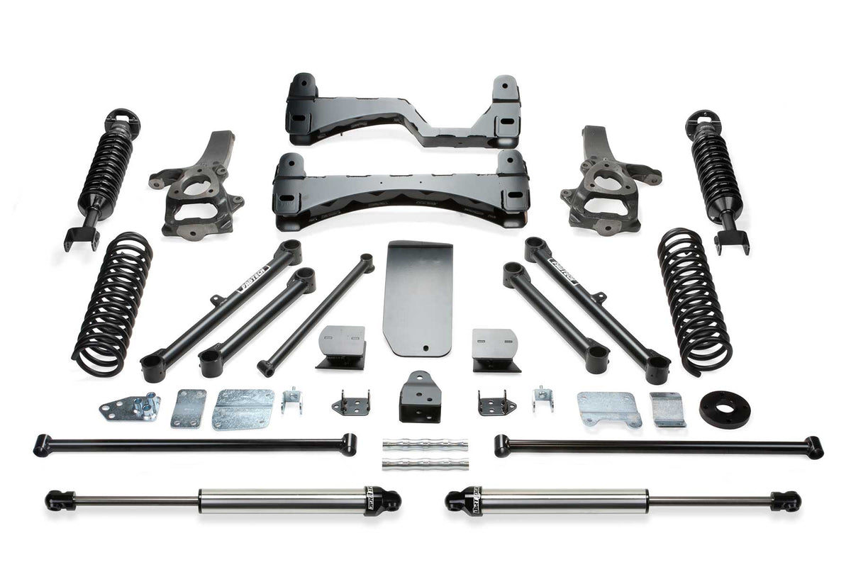 Fabtech 6" Perf Sys W/Dlss 2.5 C/O & Rr Dlss 09-11 Dodge 1500 4Wd (2009-2011 Ram 1500, 1500) - K3053DL