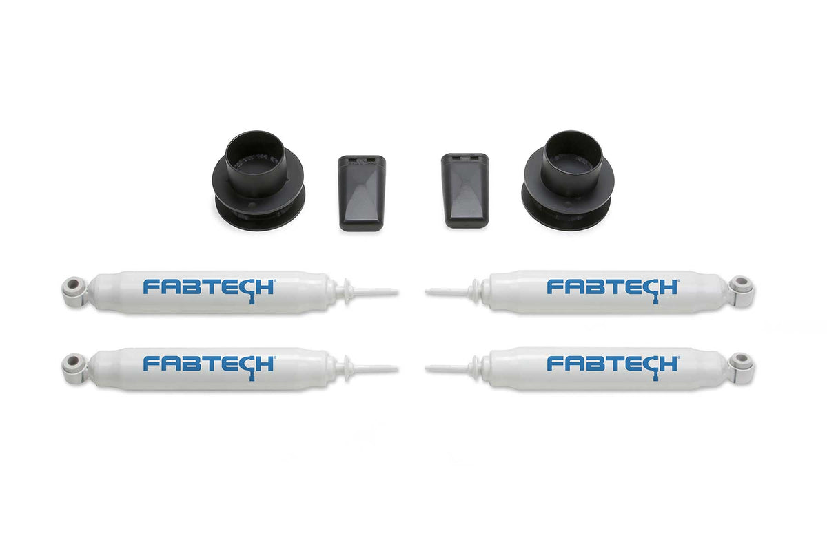 Fabtech 2.5" Coil Spcr Kit W/Perf Shks 2014-18 Ram 2500 4Wd (2014-2017 2500) - K3060