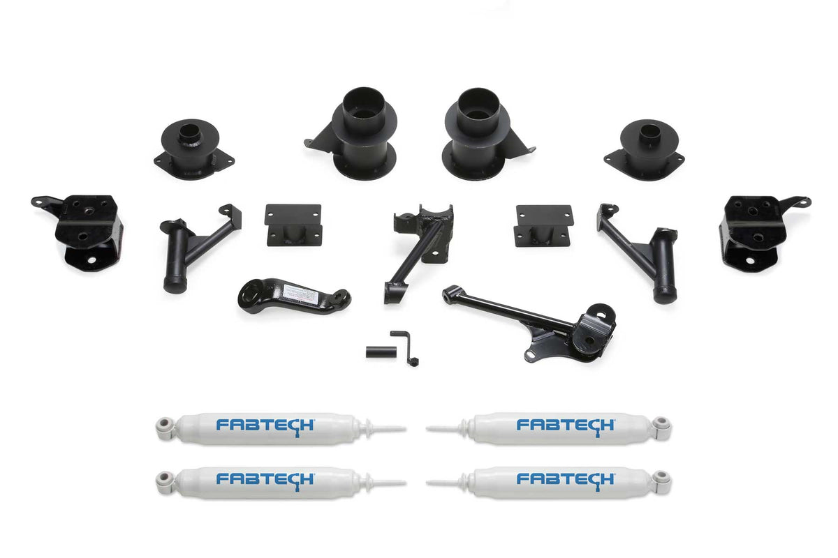 Fabtech 5" Basic Kit W/Perf Shks 2014-18 Ram 2500 4Wd (2014-2017 2500) - K3066