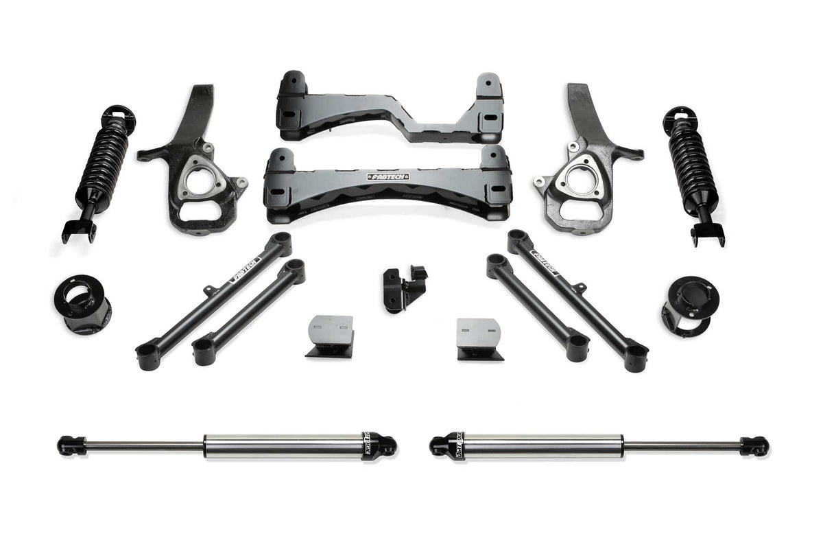 Fabtech 6" Perf Sys W/Dlss 2.5 C/O & Rr Dlss 2019-20 Ram 1500 2Wd (2019-2020 1500) - K3094DL