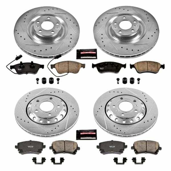 Power Stop 03-10 Audi A8 Quattro Front & Rear Z23 Evolution Sport Brake Kit - K4008