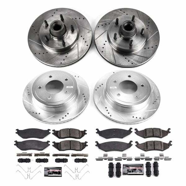 Power Stop 04-06 Ford E-150 Front & Rear Z23 Evolution Brake Kit - K4021