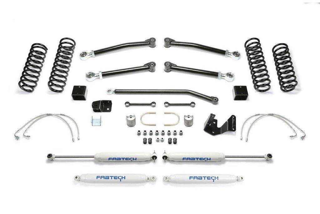 Fabtech 3" Trail Ii W/ Perf Shocks 2007-18 Jeep Jk 2-Door (2007-2018 Wrangler, Wrangler JK) - K4051