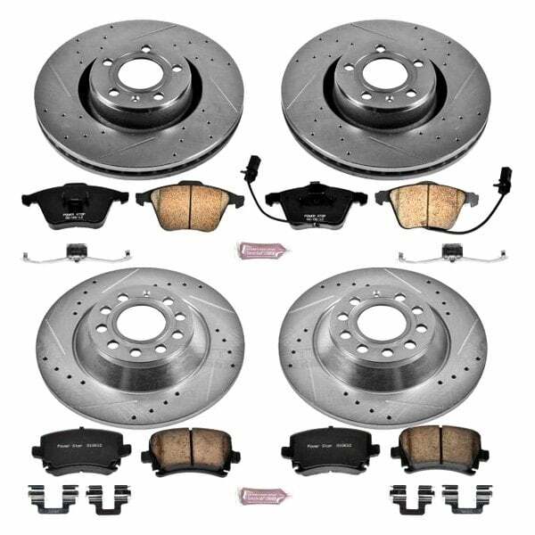 Power Stop 05-11 Audi A6 Front & Rear Z23 Evolution Sport Brake Kit - K4066