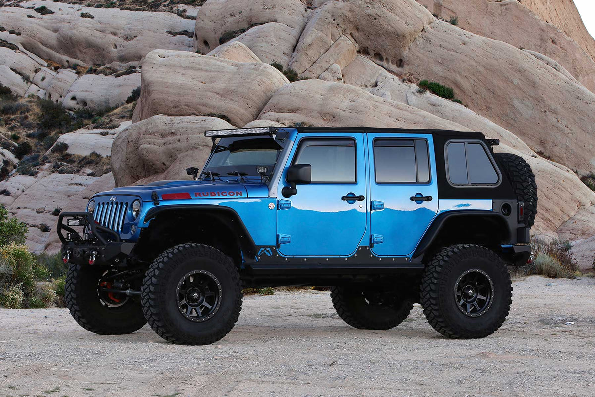 Fabtech 5" Crawler Lt W/ Dlss Resi 2007-18 Jeep Jk 4-Door (2007-2018 Wrangler, Wrangler JK) - K4075DL
