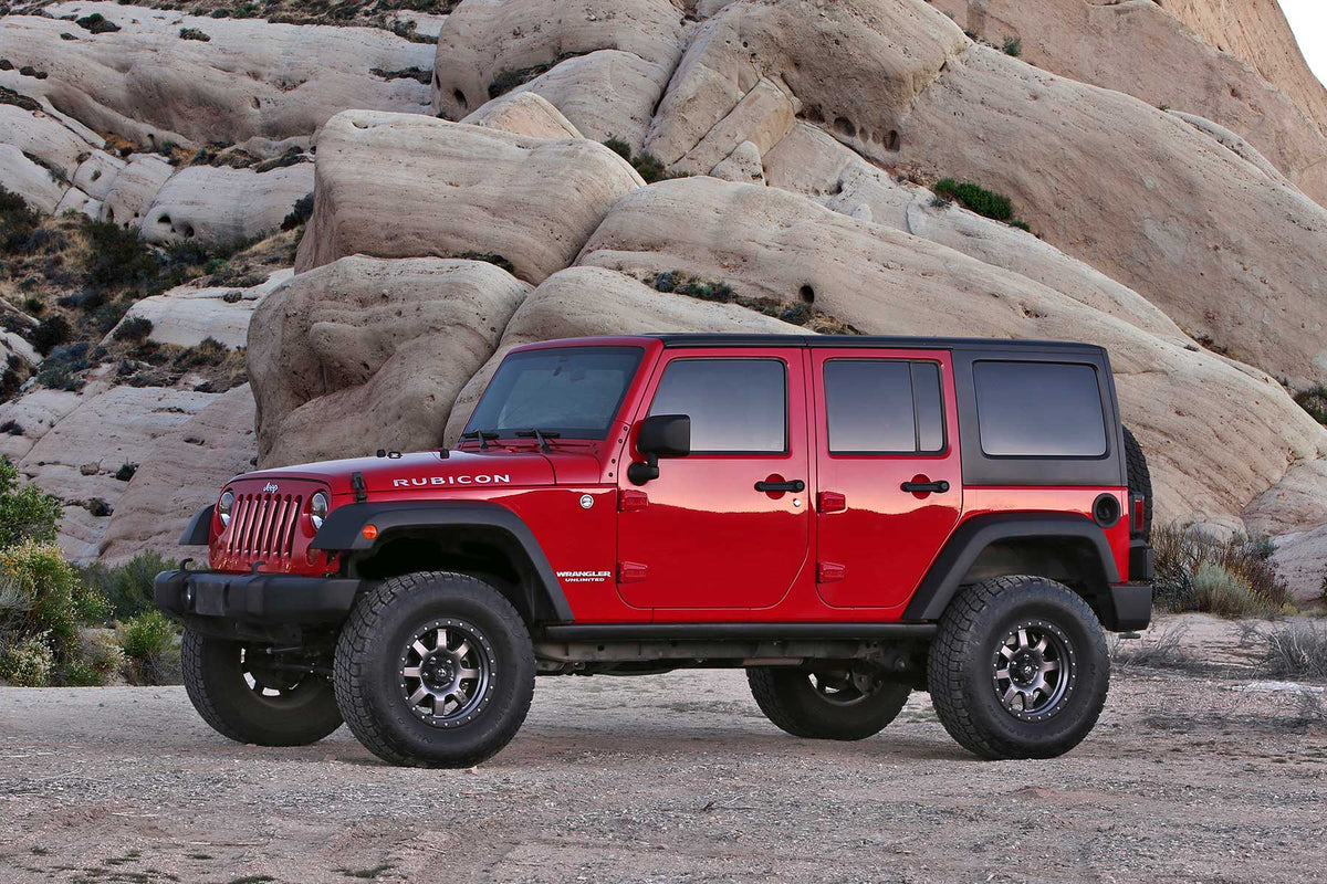 Fabtech 3" Trail W/ Dlss Shks 2007-18 Jeep Jk 4-Door (2007-2018 Wrangler, Wrangler JK) - K4090DL
