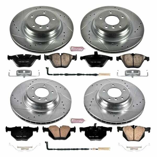 Power Stop 2009 BMW 335d Front & Rear Z23 Evolution Sport Brake Kit - K4094
