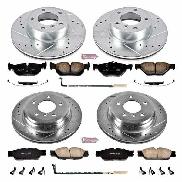 Power Stop 2007 BMW 328xi Front & Rear Z23 Evolution Sport Brake Kit - K4102