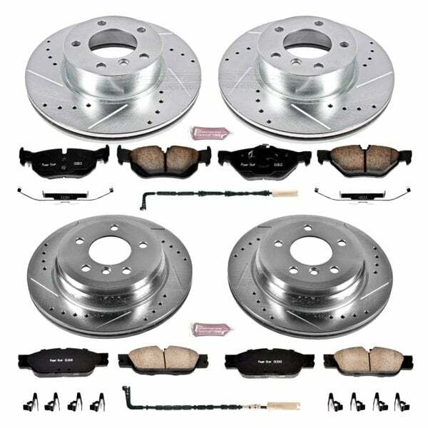 Power Stop 2007 BMW 328i Front & Rear Z23 Evolution Sport Brake Kit - K4103