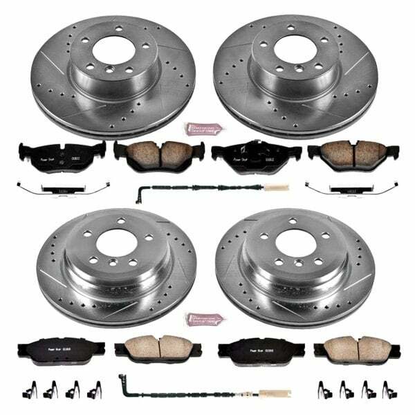 Power Stop 08-10 BMW 328i Front & Rear Z23 Evolution Sport Brake Kit - K4104