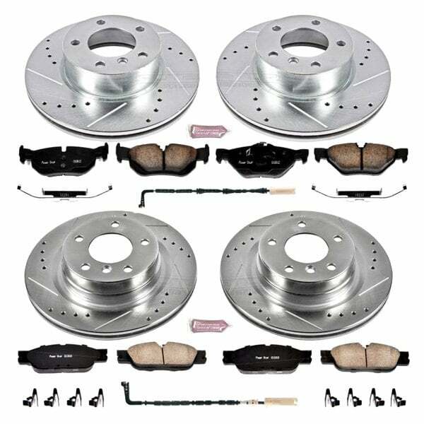Power Stop 2007 BMW 328i Front & Rear Z23 Evolution Sport Brake Kit - K4106