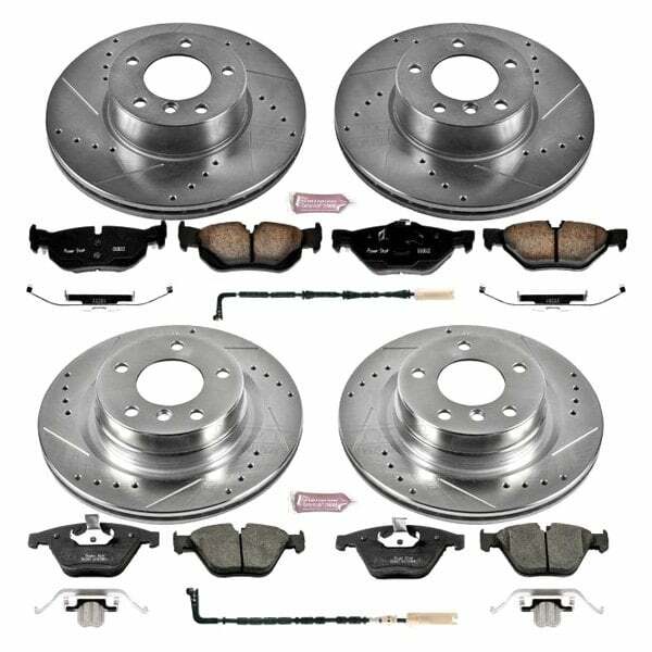 Power Stop 08-10 BMW 328i Front & Rear Z23 Evolution Sport Brake Kit - K4107