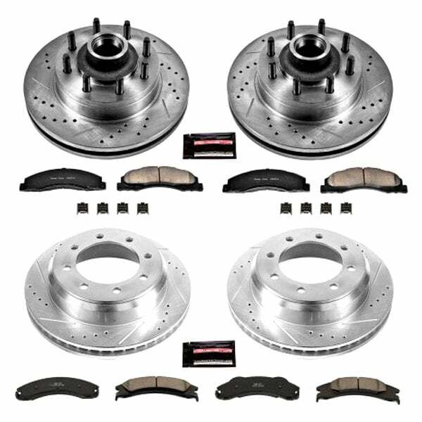 Power Stop 08-14 Ford E-150 Front & Rear Z23 Evolution Brake Kit - K4131