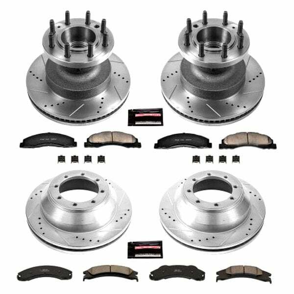 Power Stop 17-18 Ford E-450 Super Duty Front & Rear Z23 Evolution Brake Kit - K4132