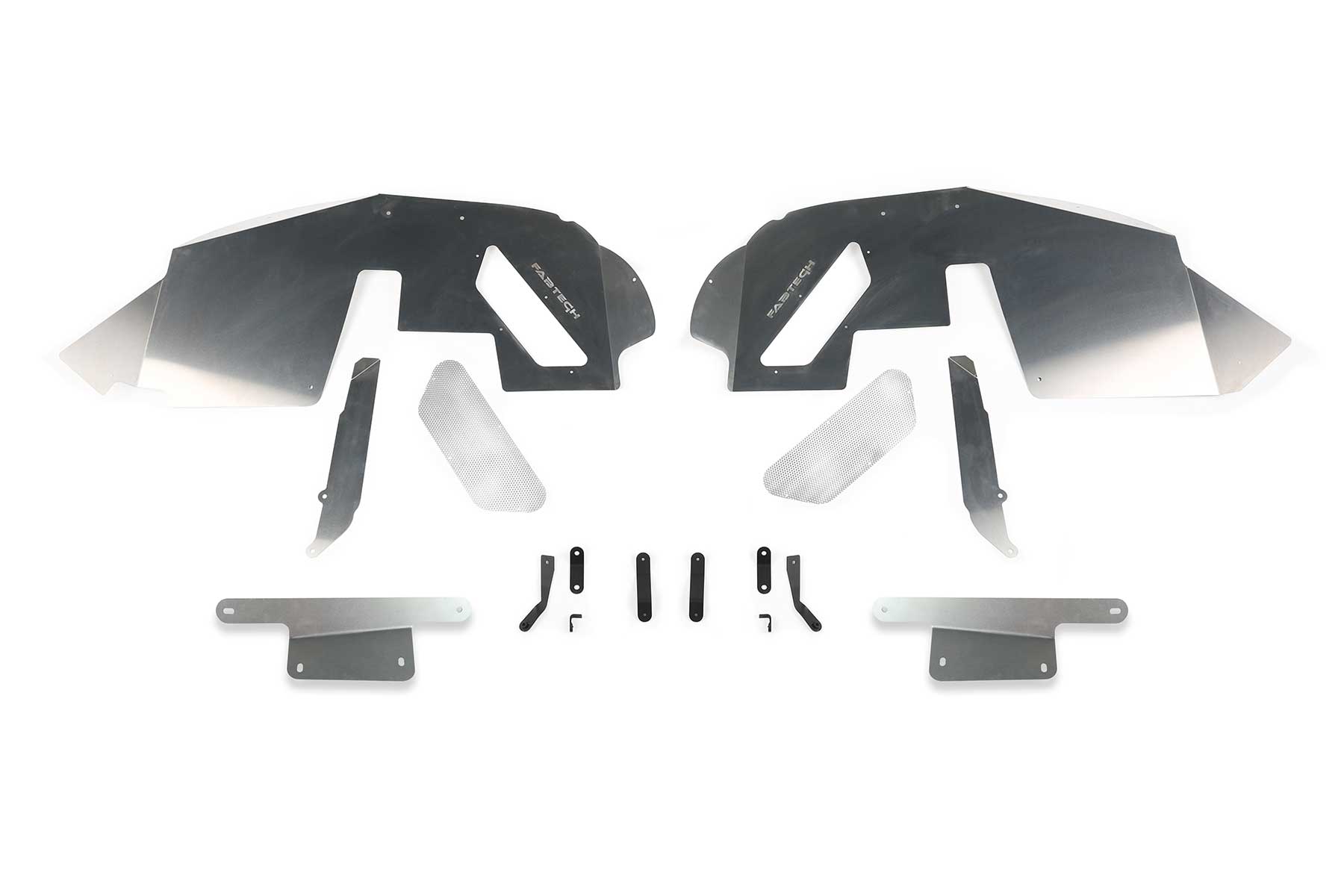 Fabtech Inner Fenders Front Jeep Jl/Jt W/ Stock Fenders (2018-2021 Wrangler, Gladiator) - K4186