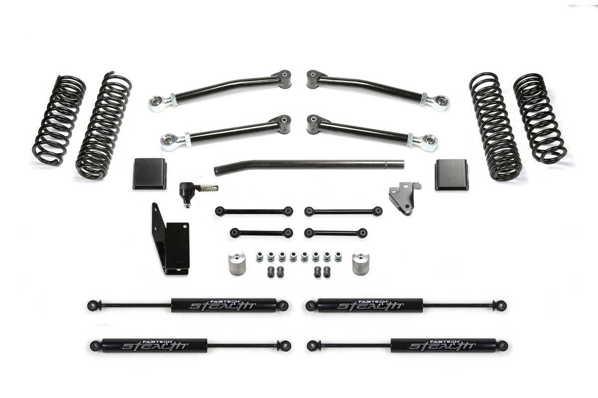 Fabtech 3" TRAIL W/ STEALTH 20-22 JEEP JT 4WD DIESEL (2021-2022 Gladiator) - K4195M
