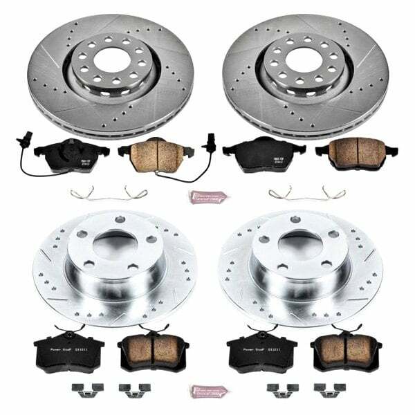 Power Stop 99-04 Audi A6 Quattro Front & Rear Z23 Evolution Sport Brake Kit - K4197