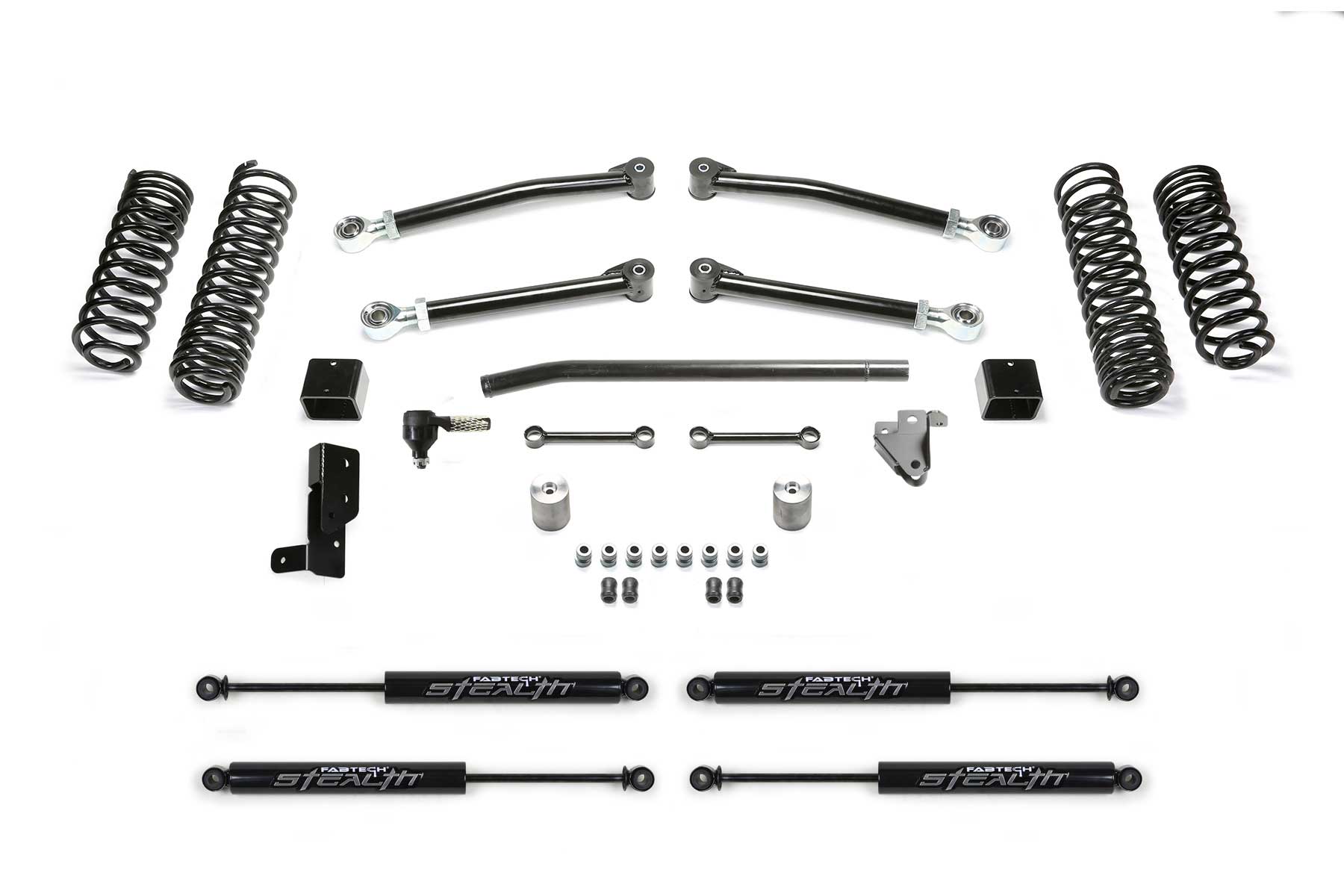 Fabtech 5" TRAIL W/ STEALTH 2020-22 JEEP JL 4WD 4-DOOR DIESEL (2020-2022 Wrangler) - K4209M