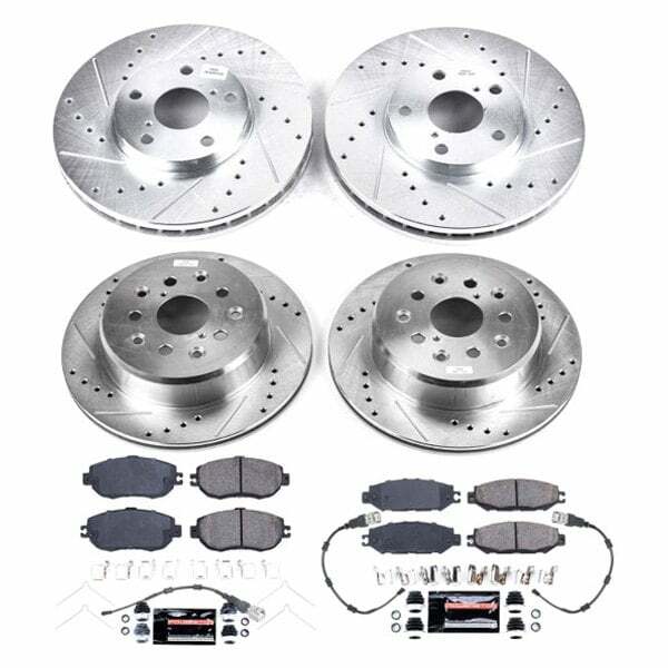 Power Stop 93-94 Lexus LS400 Front & Rear Z23 Evolution Sport Brake Kit - K4335