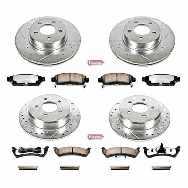 Power Stop 01-02 Ford Explorer Sport Front & Rear Z36 Truck & Tow Brake Kit - K4357-36