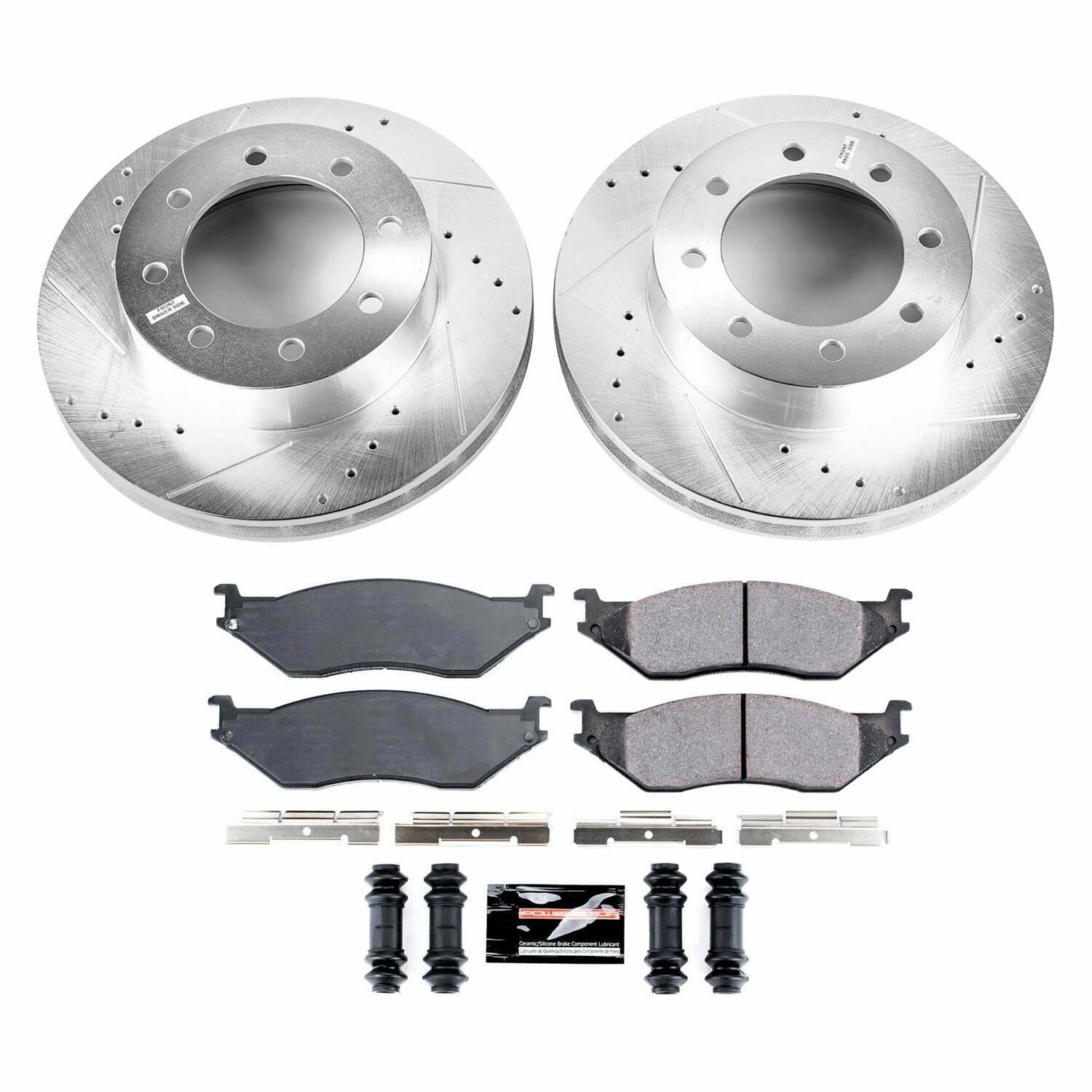 Power Stop 99-04 Ford F-550 Super Duty Front & Rear Z23 Evolution Brake Kit - K4416