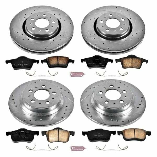Power Stop 01-09 Volvo S60 Front & Rear Z23 Evolution Sport Brake Kit - K4431
