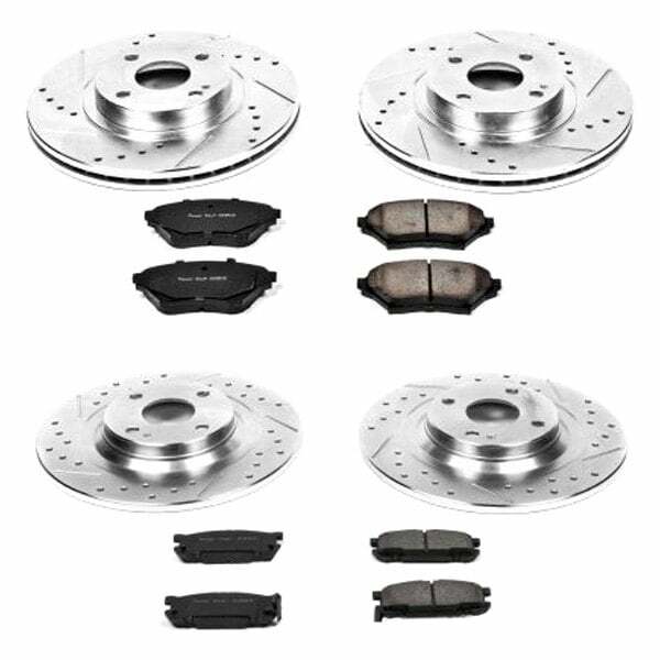 Power Stop 01-05 Mazda Miata Front & Rear Z23 Evolution Sport Brake Kit - K4468