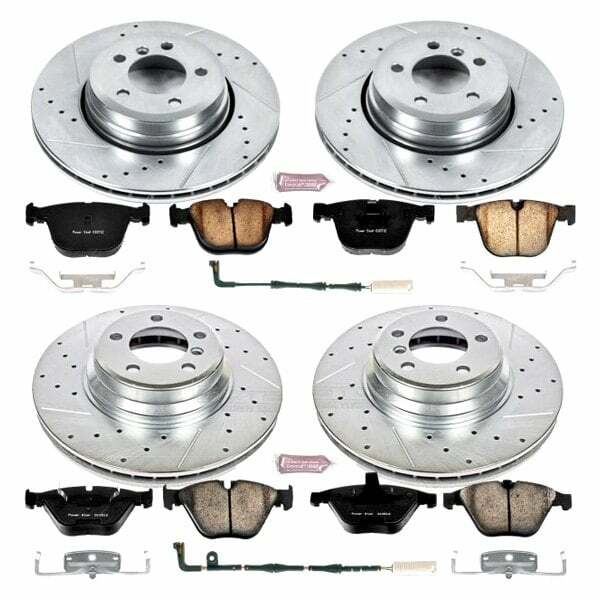 Power Stop 06-08 BMW 750i Front & Rear Z23 Evolution Sport Brake Kit - K4479