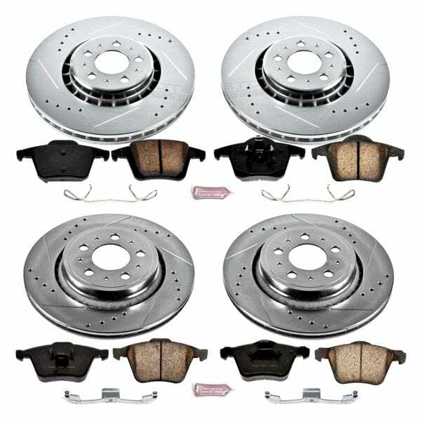 Power Stop 03-14 Volvo XC90 Front & Rear Z23 Evolution Sport Brake Kit - K4502