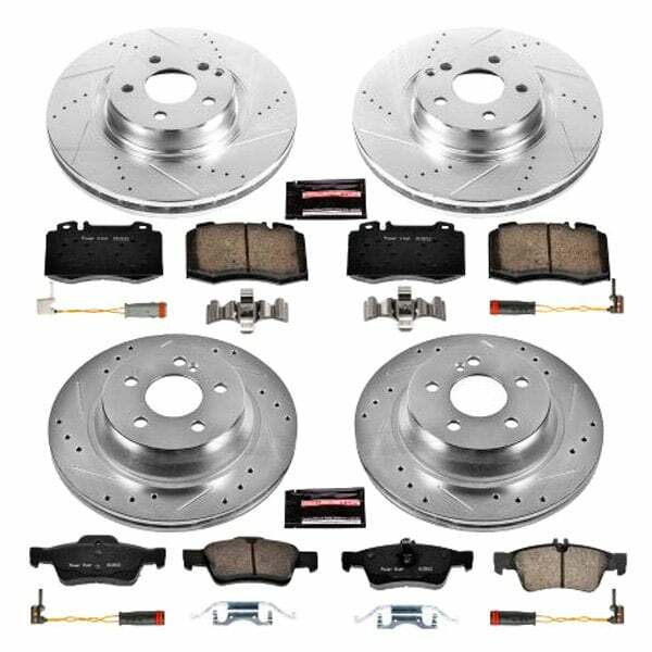 Power Stop 07-09 Mercedes-Benz E350 Front & Rear Z23 Evolution Sport Brake Kit - K4522