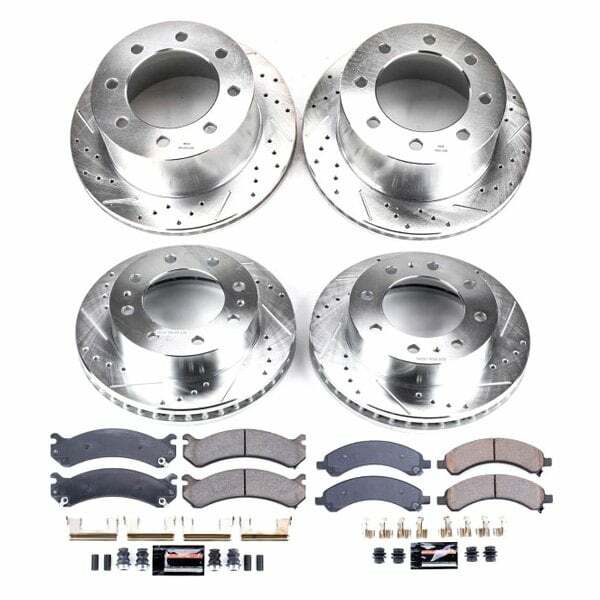 Power Stop 03-08 Chevrolet Express 3500 Front & Rear Z23 Evolution Sport Brake Kit - K4528