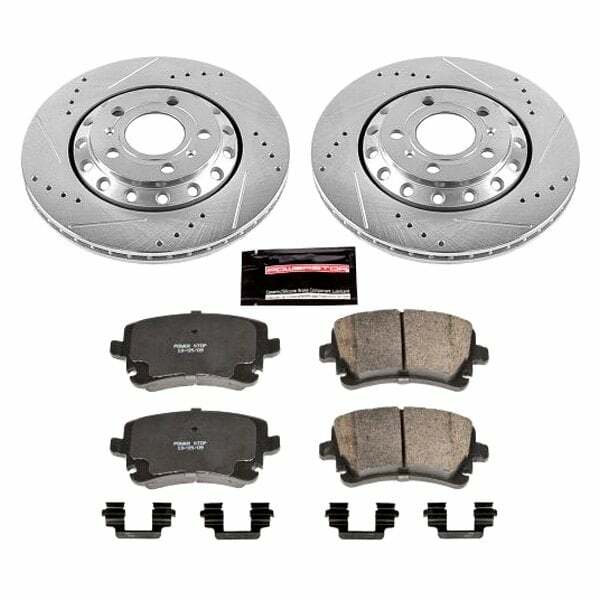 Power Stop 03-10 Audi A8 Quattro Rear Z23 Evolution Sport Brake Kit - K4562
