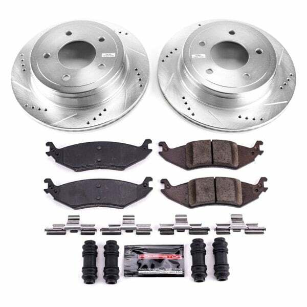 Power Stop 04-06 Ford E-150 Rear Z23 Evolution Sport Brake Kit - K4579