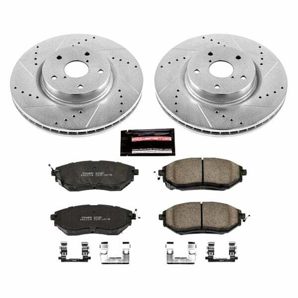 Power Stop 06-07 Subaru B9 Tribeca Front Z23 Evolution Sport Brake Kit - K4603