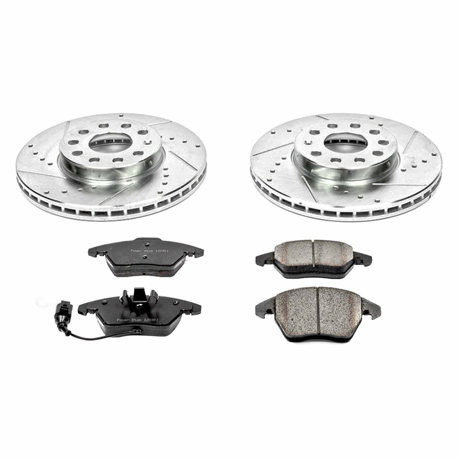 Power Stop 10-12 Audi A3 Front Z26 Street Warrior Brake Kit - K4623-26