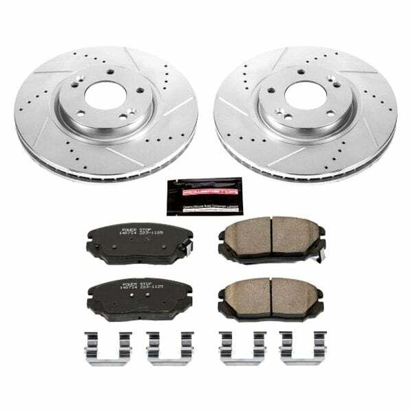Power Stop 06-11 Hyundai Azera Front Z23 Evolution Sport Brake Kit - K4646