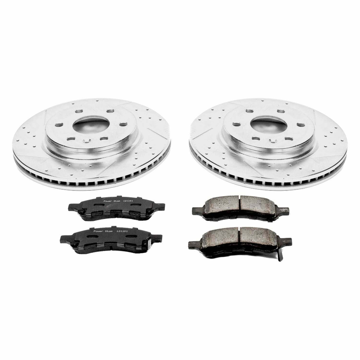 Power Stop 08-17 Buick Enclave Front Z36 Truck & Tow Brake Kit - K4657-36