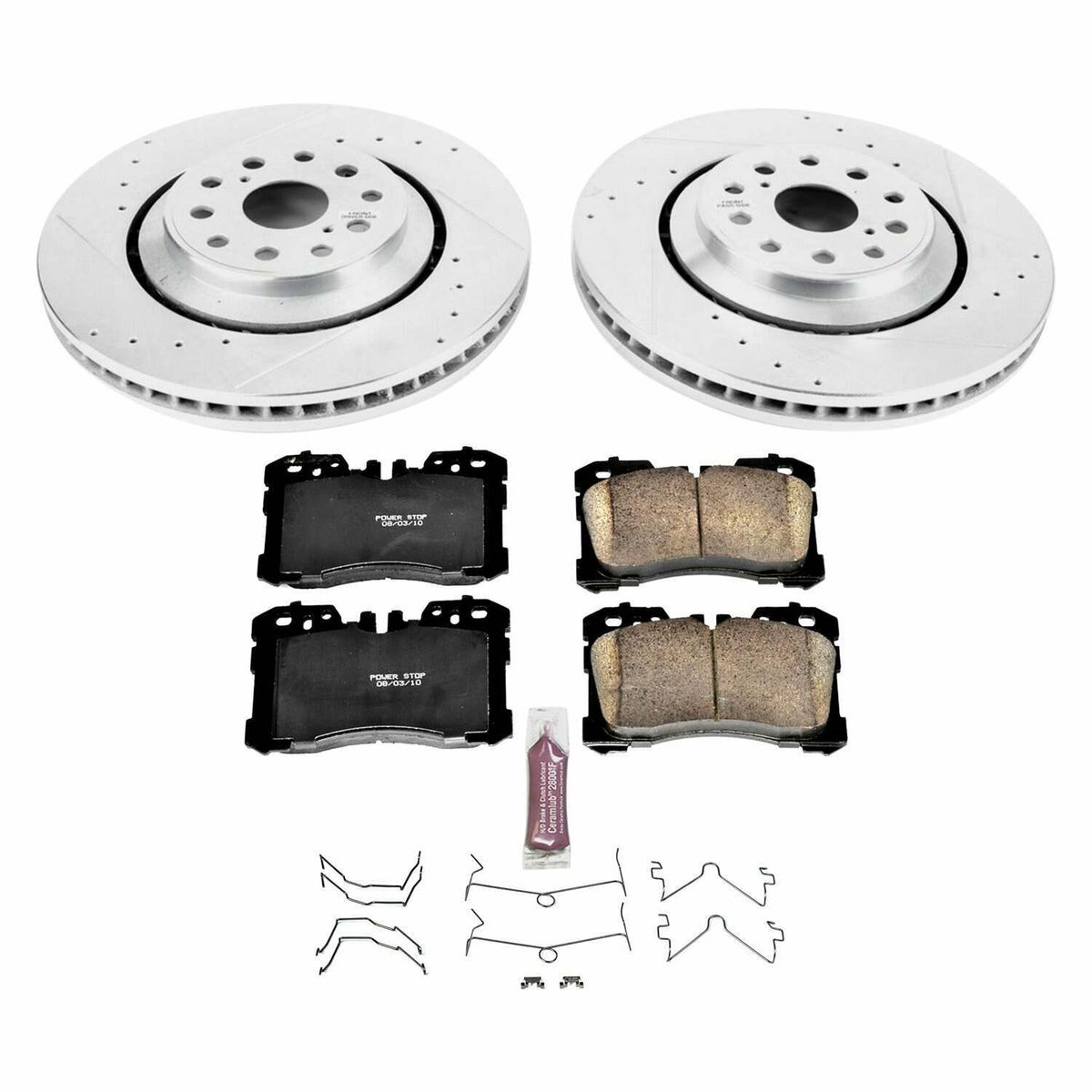 Power Stop 07-09 Lexus LS460 Front Z23 Evolution Sport Brake Kit - K4687