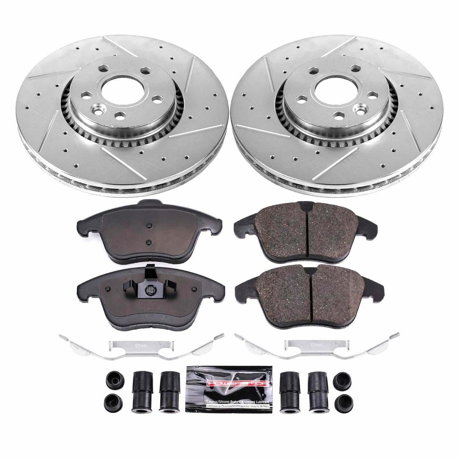 Power Stop 08-15 Land Rover LR2 Front Z23 Evolution Sport Brake Kit - K4701
